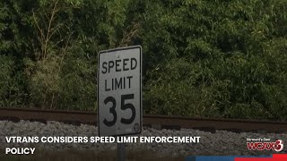 VTrans considers speed limit enforcement policy