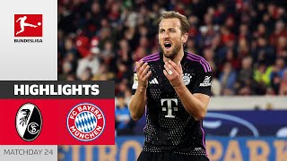 Late Equalizer! | SC Freiburg - FC Bayern München | Highlights | MD24 – Bundesliga 23/24