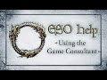 Using the Game Consultant - The Elder Scrolls Online