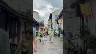 中國上海街景Street scene in Shanghai，China#上海#Shanghai#中國 #China#中國街景 #街拍 #street