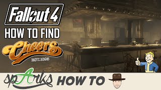 Fallout 4 - How To Find "Cheers" Bar Easter Egg - A Funny Sparkian How To (Fallout 4 Easter Eggs)