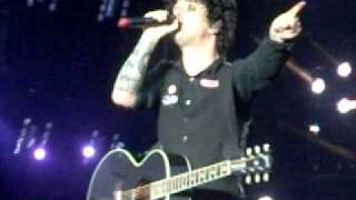 Green Day - 21 Guns (Live in Manchester, June 2010)