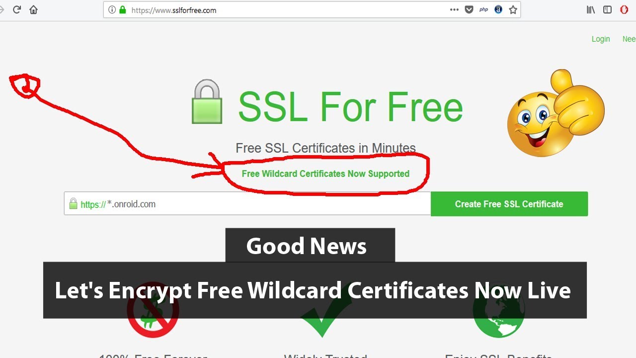 [Good News] Let's Encrypt Free Wildcard Certificates Now Live 2018 ...