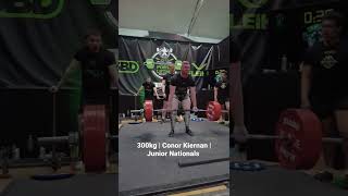 300kg | Conor Kieran | U23 Junior Championships.