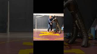 Part 2: Using outside wrist control/inside roll in overhook or underhook position...to an underhook