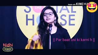 |Most viral video on tiktok||Ab Ussey baat nhi karni h || Most popular poetry by Nidhi Narwal ||🤗😘