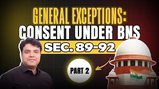 GENERAL EXCEPTIONS: CONSENT UNDER BNS ( PART 2 )  |  Bodhi Tree Law Academy