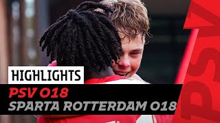 HIGHLIGHTS | Zes goals voor PSV O18! 😍