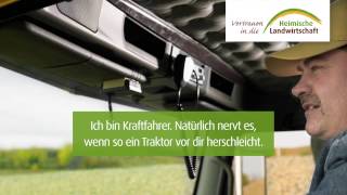 Heimische Landwirtschaft | Radiospot | Landwirtschaft im Straßenverkehr | #heimischelandwirtschaft