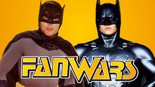 Best Batman - Adam West vs Val Kilmer - FanWars - Ep2