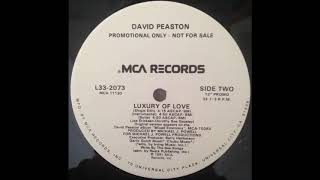 David Peaston - Luxury Of Love Suite 1991