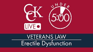Erectile Dysfunction VA Disability Ratings