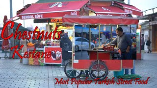 Most Popular Turkish Street Food | Chestnuts Roasted | Kestane