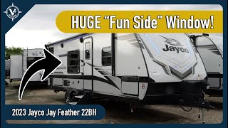 The Jayco Jay Feather 22BH Has TONS Of Natural Light!