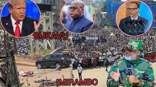 IJWI RY'AMERIKA Amakuru Y'igitondo Le 28/2/ imirambo inyanyagiye mumihanda ya BUKAVU AMAHANO akomeye