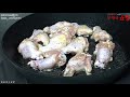 노오븐요리 황금향 감귤 닭봉구이 만들기 에어프라이어 닭봉구이 레시피 광고 roast tangerine chicken wings