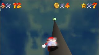 【Frame Walking】『いわのはしらへ ひとっとび 他の攻略法その１ at かいぞくの いりえ』【スーパーマリオ64】Super Mario 64 (N64)