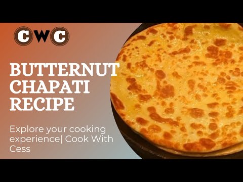 Butternut Chapati S Recipe Youtube