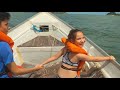 Passeio de barco com a família em Ilha do Guaraú Peruíbe/SP