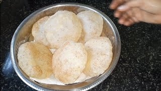 Special Rice Poori | ಅಕ್ಕಿ ಪೂರಿ 😋