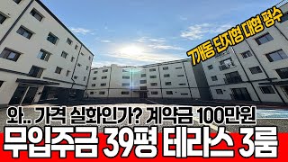 [파주신축빌라] (no.723)39평 무입주금 3룸 등장! 넓~은테라스까지 있잖아? 7개동 단지형으로 저렴한 분양가에 넓은집 살고 싶다면 이 집이 딱! [야당동신축빌라]