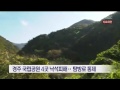 포항mbc뉴스 경주 국립공원 4곳 낙석피해...탐방로 통제