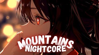 ⌜Nightcore⌟ - Moutains - Jonas Blue, Galantis, Zoe Wees (Lyrics)