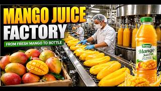 Inside a Modern Mango Juice Factory Complete Process Revealed