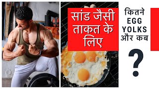 Egg Yolks Good or Bad? | How Many Egg Yolks? | Egg Yolks For Muscle And Strength.