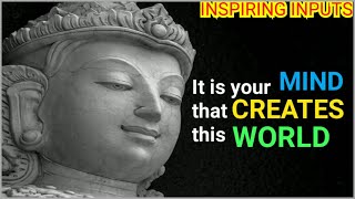 ☑️LIFE SOLUTIONS☑️ Buddha Quotes on Positive Thinking by INSPIRING INPUTS