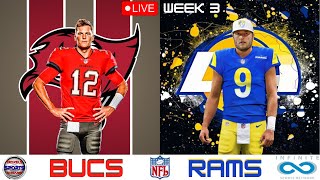 Tampa Bay Buccaneers vs Los Angeles Rams: Week 3: Live NFL Game