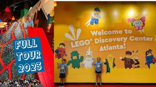 NEW LEGO Discovery Center Atlanta at Phipps Plaza FULL TOUR - Rides, Play Areas, MiniLand \u0026 More