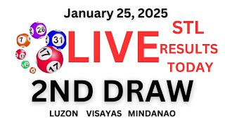 January 25, 2025 STL 2nd Draw Results Daily Live Stream