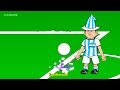 💫IRAN vs ARGENTINA 0-1💫 by 442oons (Lionel Messi World Cup 2014 Cartoon 21.6.14)