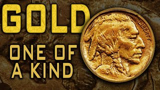 1913 Buffalo Nickel Made Of GOLD Sells For SHOCKING Price!