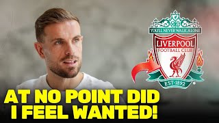 JORDAN HENDERSON BREAKS HIS SILENCE ON LEAVING LIVERPOOL! EXCLUSIVE INTERVIEW! LATEST LIVERPOOL NEWS