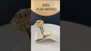 Yedi gözəl ideal brilliant qaşlı qızıl üzük 750 əyar #gold #grandjewellery #jewellery #diamond