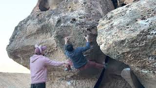 Stroking the Walrus (V7/8) / Bishop (JT)