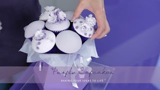 The Cupcake Bouquet Box - Cupcakes and Flowers in one!