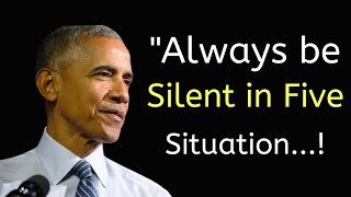 ALWAYS BE SILENT IN FIVE SITUATIONS APJ Abdul Kalam Quotes Life Quotes - Quotation & Motivation