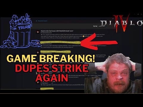 Diablo 4: MORE DUPES, Trade DISABLED Again! Wake UP!