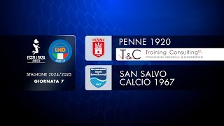 Eccellenza Abruzzo 7° giornata | Penne - San Salvo (1-0)