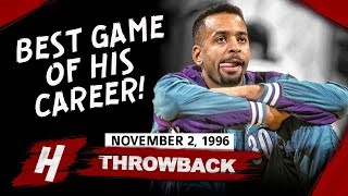 Dell Curry (Steph's Father) FULL Career-HIGH Highlights vs Raptors 1996.11.02 -