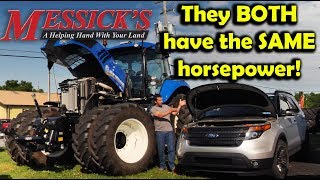 HORSEPOWER VS TORQUE - New Holland T8.420 vs A Ford Explorer???