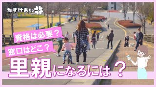 【里親になってみたい！】里親になるには？