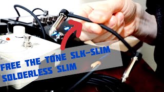 FREE THE TONE SLK-SLIM SOLDERLESS SLIM  パッチケーブル作ってみた。