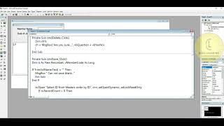 Visual basic 6.0 | NGO Project ' deleting data' | CodeLearning