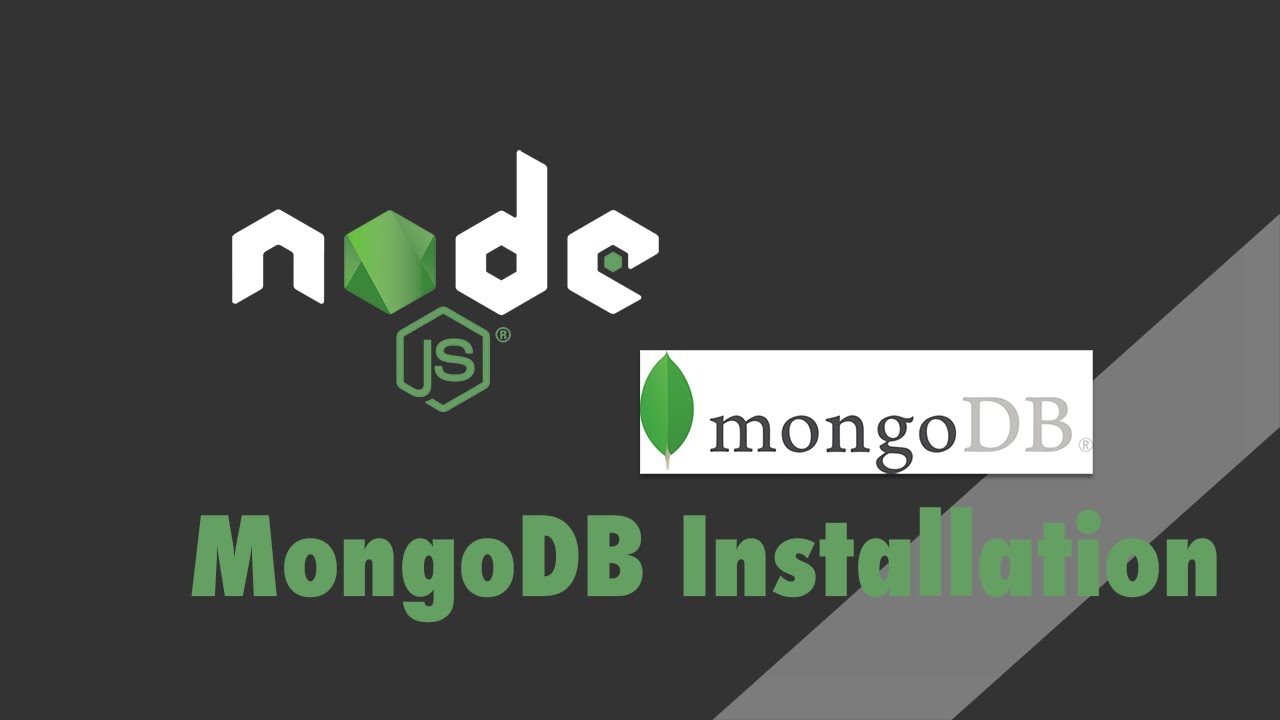 Node.js + Express - Tutorial - Setup MongoDB - YouTube