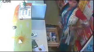 CCTV - Maid - Cleaner Stealing the money