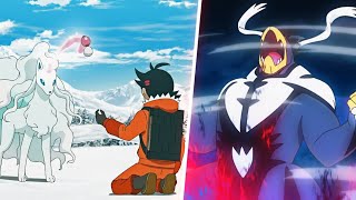 Goh Catches Alolan Ninetales || Pokemon Journeys Sword And Shield Episode 71 {AMV}